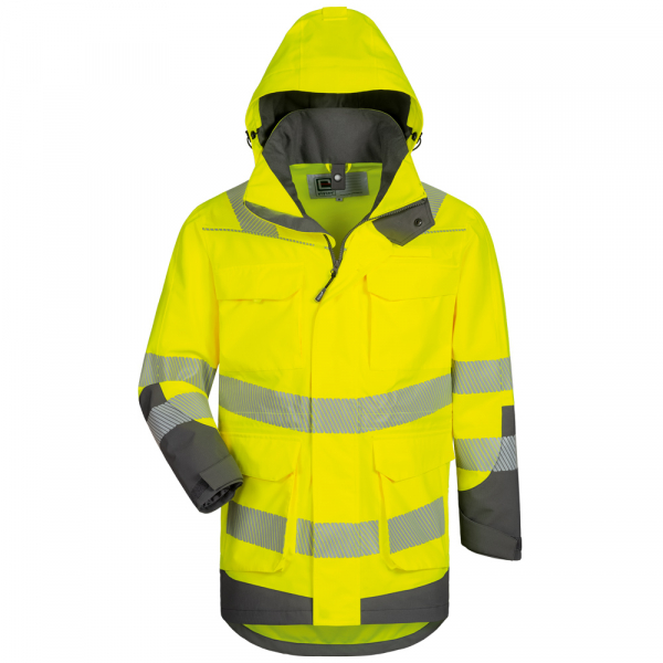 F-Warnschutz-Parka, *ARWID*, Farbe: gelb/grau