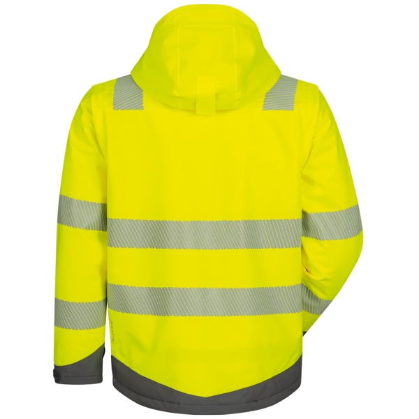 F-Warnschutz-Jacke 2in1, *ANDOMAR*, Farbe: gelb/grau