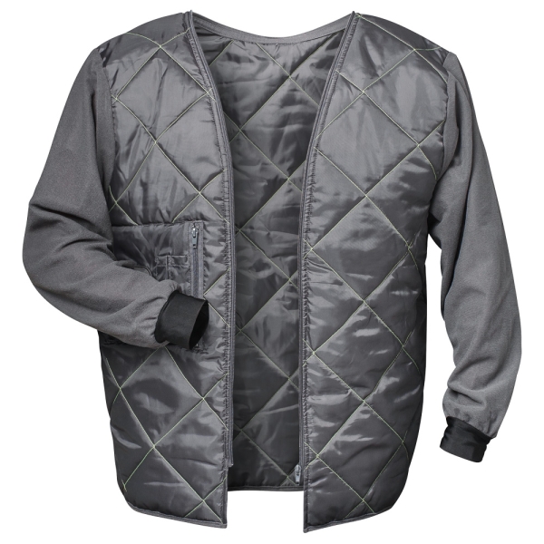 F-ELYSEE-2 in 1-Warnschutz-Jacke, *NIKLAS*, fluoreszierend orange/grau