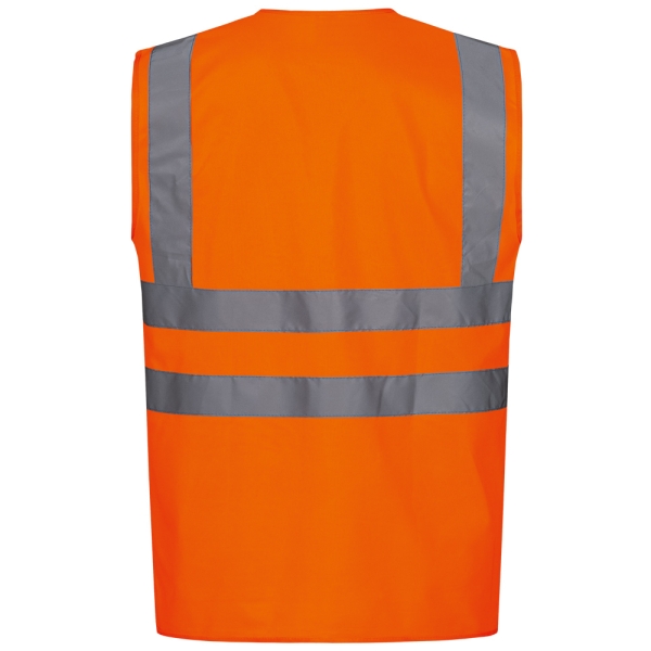 F-SAFESTYLE-Warnschutz-Weste, *EWALD*, fluoreszierend orange