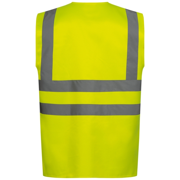F-SAFESTYLE-Warnschutz-Weste, *MALTE*, fluoreszierend gelb