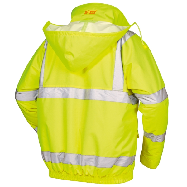 F-SAFESTYLE-Warnschutz-Pilotenjacke, *MARTIN*, fluoreszierend gelb
