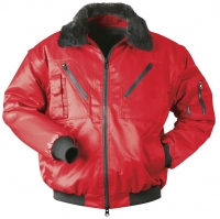F-NORWAY-Workwear, Winter-Piloten-Berufs-Jacke, DRAMMEN, rot