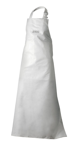 F-CRAFTLAND-Vinyl-Schürze, *ULF*, 265g/m², weiß