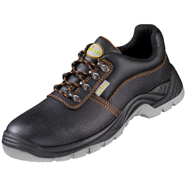 F-WICA-Halbschuhe, *ENNA*, schwarz/orange abgesetzt