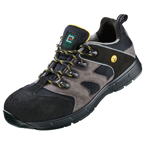 F-S3-SECOR-Sicherheitshalbschuhe, *UDINE*, schwarz/grau abgesetzt
