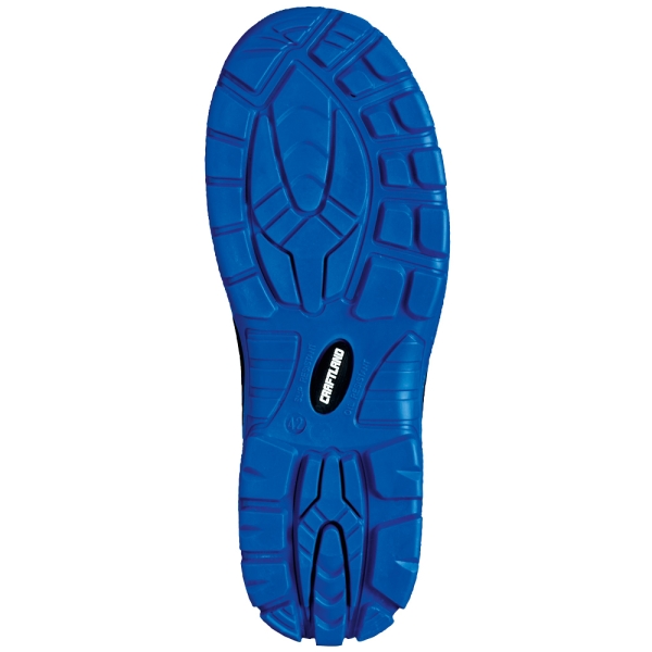 F-S3-CRAFTLAND- Sicherheitshalbschuhe, *KRAKAU ÜK*, schwarz/blau abgesetzt