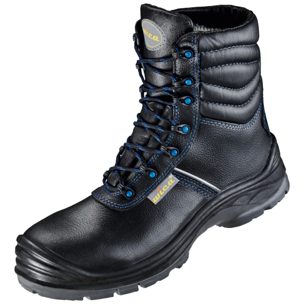 F-S3-ELYSEE-Winter-Sicherheitsschnürstiefel, *WILHELMSHAVEN ÜK*, schwarz/blau abgesetzt