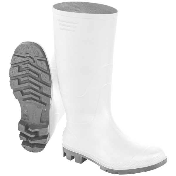 F-EUROMAX-PVC/NITRIL-Stiefel, *METZGER*, weiß