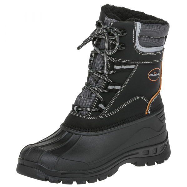 F-*TALVIK* WINTERSCHNÜRSTIEFEL, schwarz