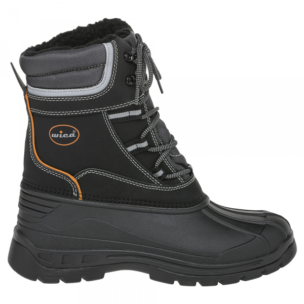 F-*TALVIK* WINTERSCHNÜRSTIEFEL, schwarz