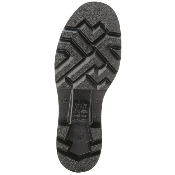 F-S5-EUROMAX-PVC/Nitril-Stiefel, *BAUMEISTER*, schwarz