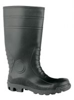 F-EUROMAX-Footwear, S5-PVC-Arbeits-Berufs-Gummi-Stiefel, WORKMASTER, schwarz
