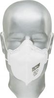 F-TECTOR PSA Atem-Mund-Schutz, Einweg-Fein-Staub-Filter-Maske, Faltmaske P1 ohne Ausatmungsventil