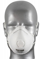 F-TECTOR PSA Atem-Mund-Schutz, Einweg-Fein-Staub-Filter-Maske, P2
