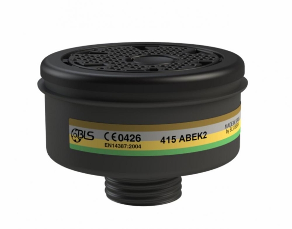 F-FELDTMANN-PSA Atem-Mund-Schutz, Fein-Staub-Filter-Maske, Mehrbereichsfilter ABEK