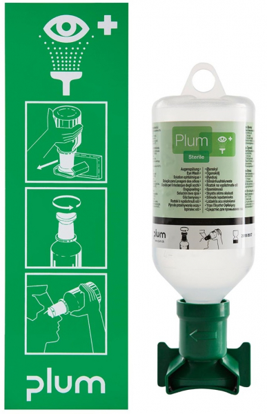 F-Augenspülstation,1X500ML Augenspüllösung