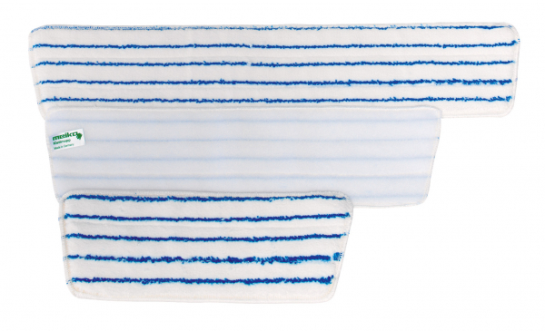 MEIKO-Trapezpad MICRO SOFT weiss-blau 55x9cm MEIKO | 25 Stück im Karton