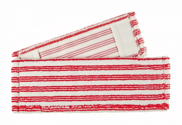 MEIKO-Borstenmopp SANI CORRECT weiss-rot 50cm | 20 Stück im Karton