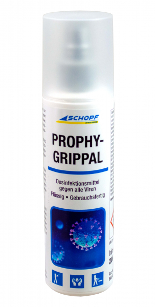 SCHOPF-Hygiene, Hygiene, Händedesinfektion - Hand-Desinfektionsmittel Prophygrippal - Spray 200 ml - gegen Viren und Bakterien