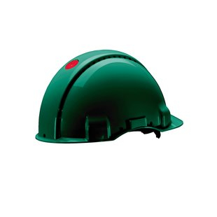 3M-Schutzhelm G30DUG, ABS, mit Schweißleder belüftet, grün
