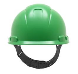 3M-Schutzhelm H700C, HDPE, innen mit Kunststoff-Schweißband, grün