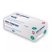 AMPRI-Med-Comfort Premium Grip, Einmal-Latex-Einweghandschuhe, weiß, ungepudert, VE= 10 Boxen á 100 Stück