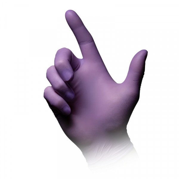 AMPRI-Hand-Schutz, Einweg-Nitril-Einmal-Handschuhe, STYLE BERRY, puderfrei, lila, Pkg á 100 Stück, VE = 10 Pkg.