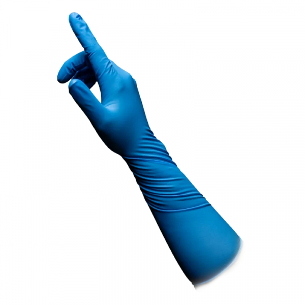 AMPRI-Hand-Schutz, Einweg-Nitril-Einmal-Handschuhe, MED COMFORT BLUE ULTRA 400, puderfrei, Pkg á 50 Stück, VE = 20 Pkg.