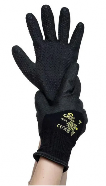 AMPRI-Solidsafety Tough Winter Dots, Kältebeständiger Schutzhandschuh