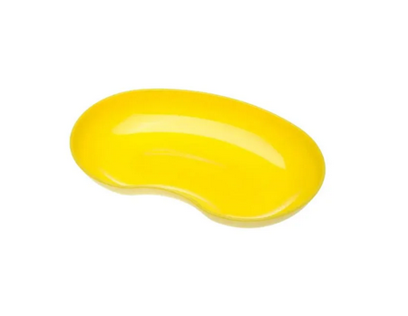 AMPRI-Plastiknierenschale, MED COMFORT, VE = 36 Stück, gelb