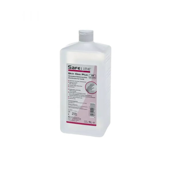 AMPRI-Händedesinfektion, Safeline, Skin Des, 1 Liter, VE = 12 Flaschen