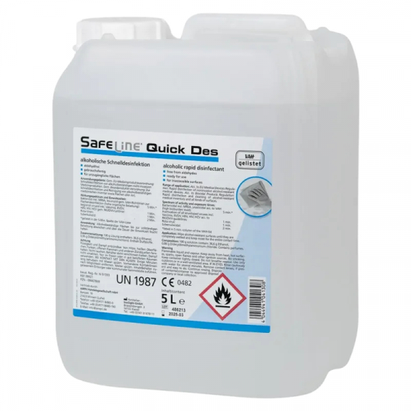 AMPRI-Schnelldesinfektion, 5 l, Safeline Quick Des N, VE= 1 Kanister