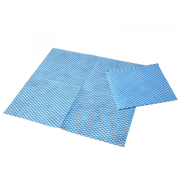 AMPRI-Hygiene, Allzwecktücher, Eco-PL-Hygiene,us, PP Vlies, 30 x 33 cm, VE = 20 x 50 = 1000 Stück, blau/weiß