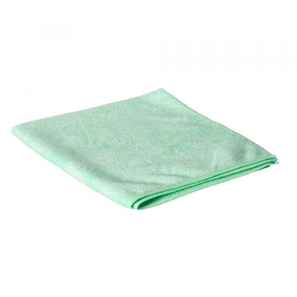 AMPRI-Hygiene, Clean Comfort-Mikrofasertuch, ca. 300g/m², 40 x 40 cm, Pkg á 25 Stück, VE= 10 Beutel á 25 Stück, grün
