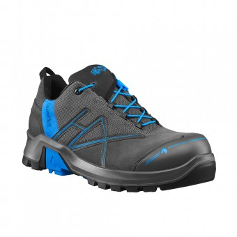 HAIX 631002-Sicherheitshalbschuh S3 LOW, CONNEXIS Safety + GTX, grau/blau