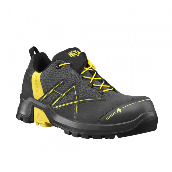 HAIX 631007-Sicherheitsschuh S3 LOW, CONNEXIS Safety + GTX, grau/gelb