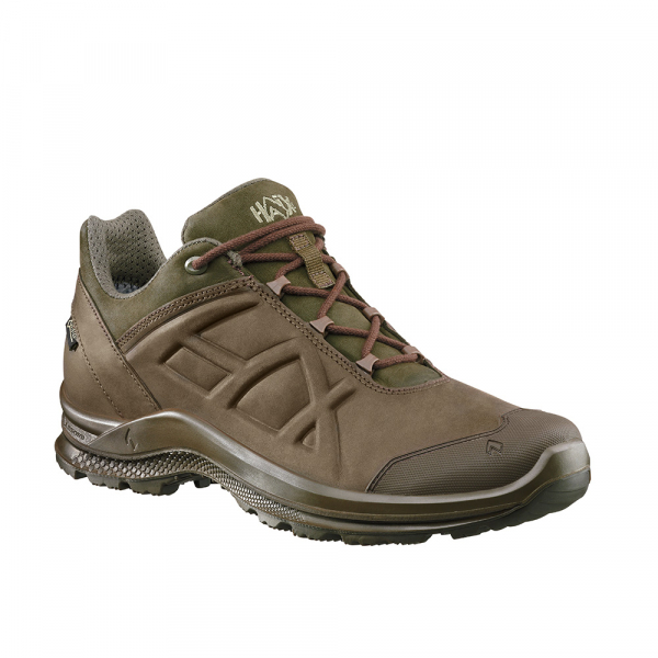 HAIX 340017-Freizeitschuh Low, BLACK EAGLE Nature GTX , braun/grün