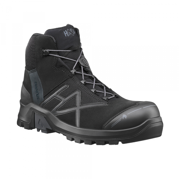 HAIX 631008-Sicherheitsschuh S3 Mid, CONNEXIS Safety + GTX, schwarz