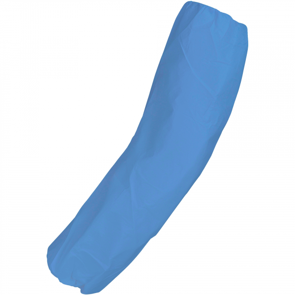 Einweg-Armstulpe PE-AS20B, blau, VE = 20 Pkg. á 100 Stk.