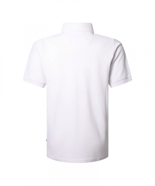 Pionier-Poloshirt mit Brusttasche, Weiß