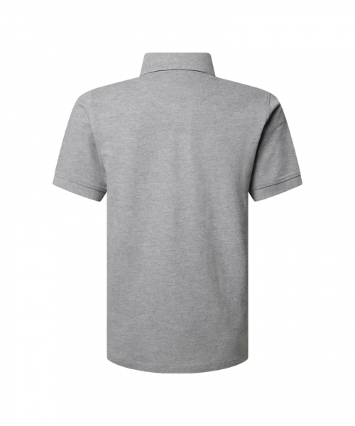 Pionier-Poloshirt mit Brusttasche, Gray Fannel Melange