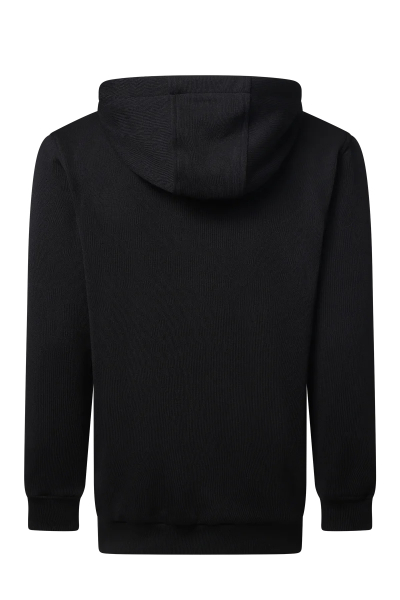 Pionier-Full Zip Hoodie, Schwarz