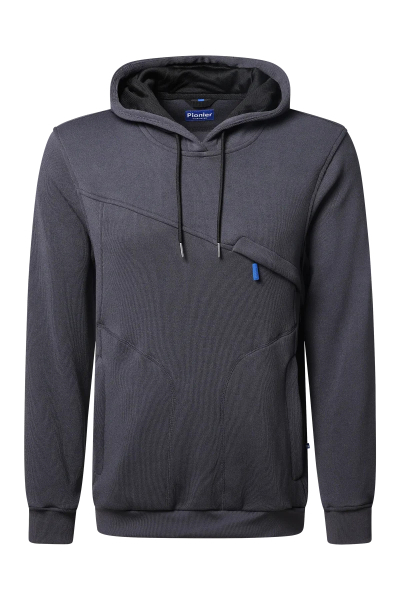 Pionier-Hoodie, Dunkelgrau