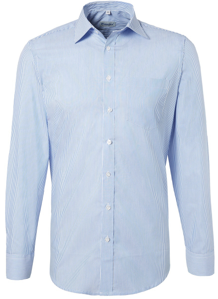 PIONIER-Workwear, Hemd, Business Fashion, 1/1 gestreift, marine/weiß
