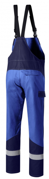 PIONIER-Workwear, Latzhose, heavy, PERFORMER, marine/kornblau