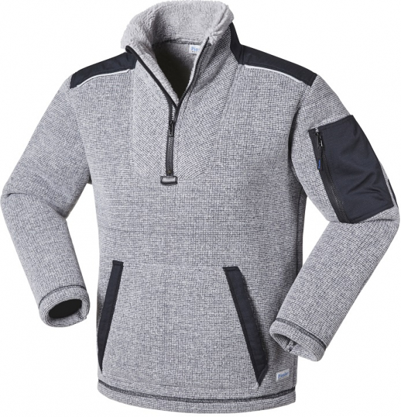 PIONIER-Workwear, Troyer, ca. 370g/m², hellgrau
