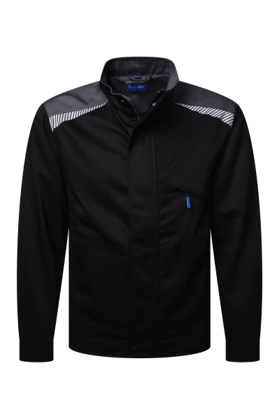 Pionier-PW Essential Bundjacke, Schwarz/Dunkelgrau