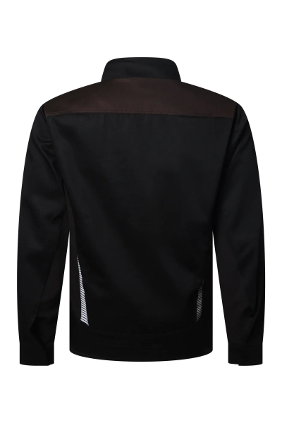 Pionier-PW Essential Bundjacke, Schwarz/Coffee Bean