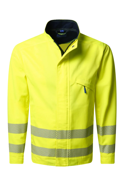 Pionier-PW Hi-Vis 250 Bundjacke, High Visible Yellow/Dress Blues